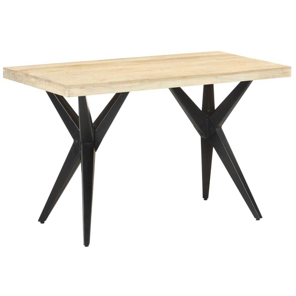 Tavolo da Pranzo 120x60x76 cm in Legno Massello di Mango | homemem39