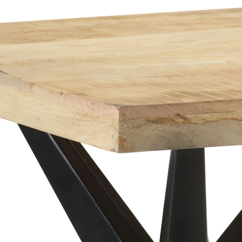 Tavolo da Pranzo 120x60x76 cm in Legno Massello di Mango | homemem39