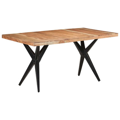 Tavolo da Pranzo in Legno Massello di Acacia