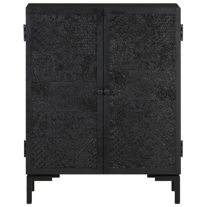 Credenza 60x30x76 cm in Legno Massello di Mango