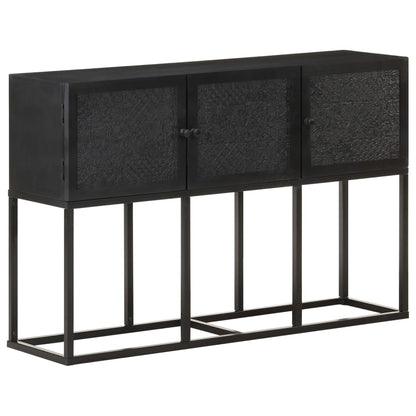 Credenza 115x30x76 cm in Legno Massello di Mango - homemem39