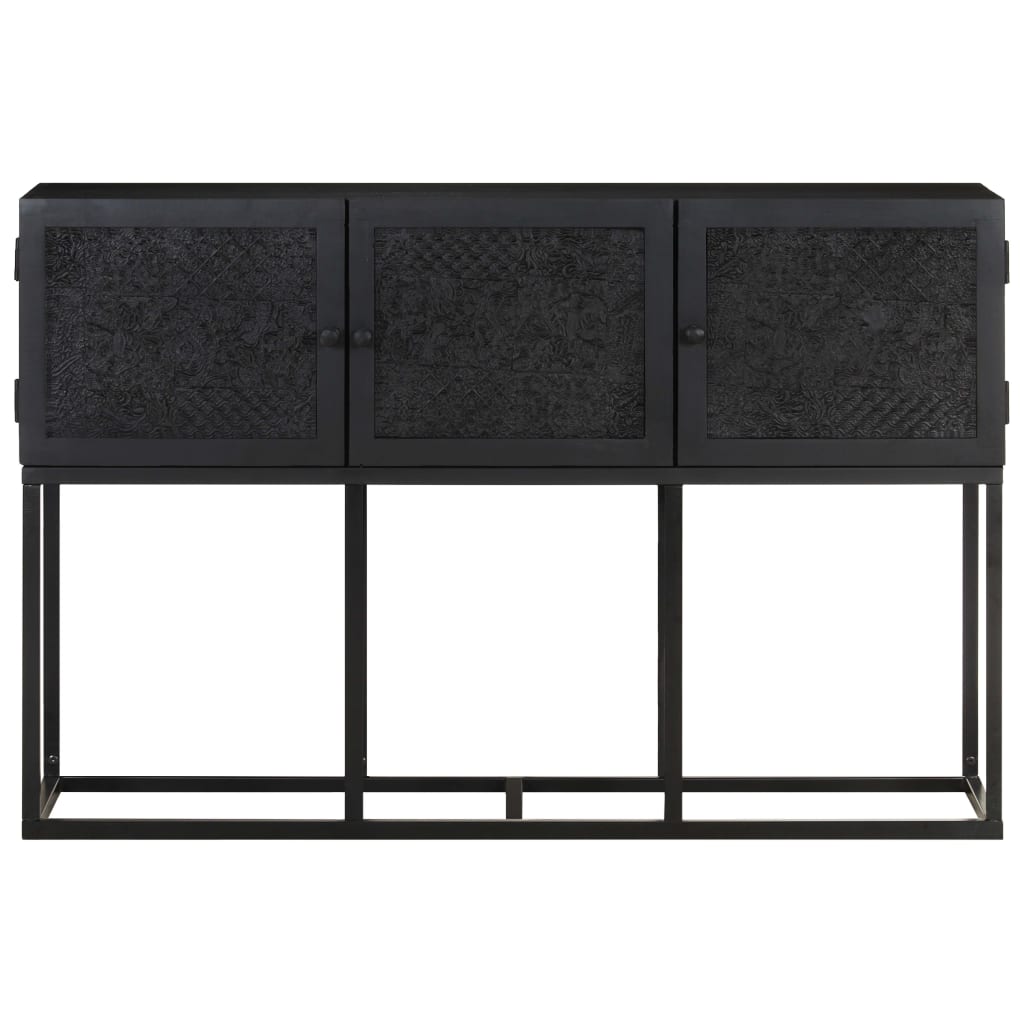 Credenza 115x30x76 cm in Legno Massello di Mango - homemem39