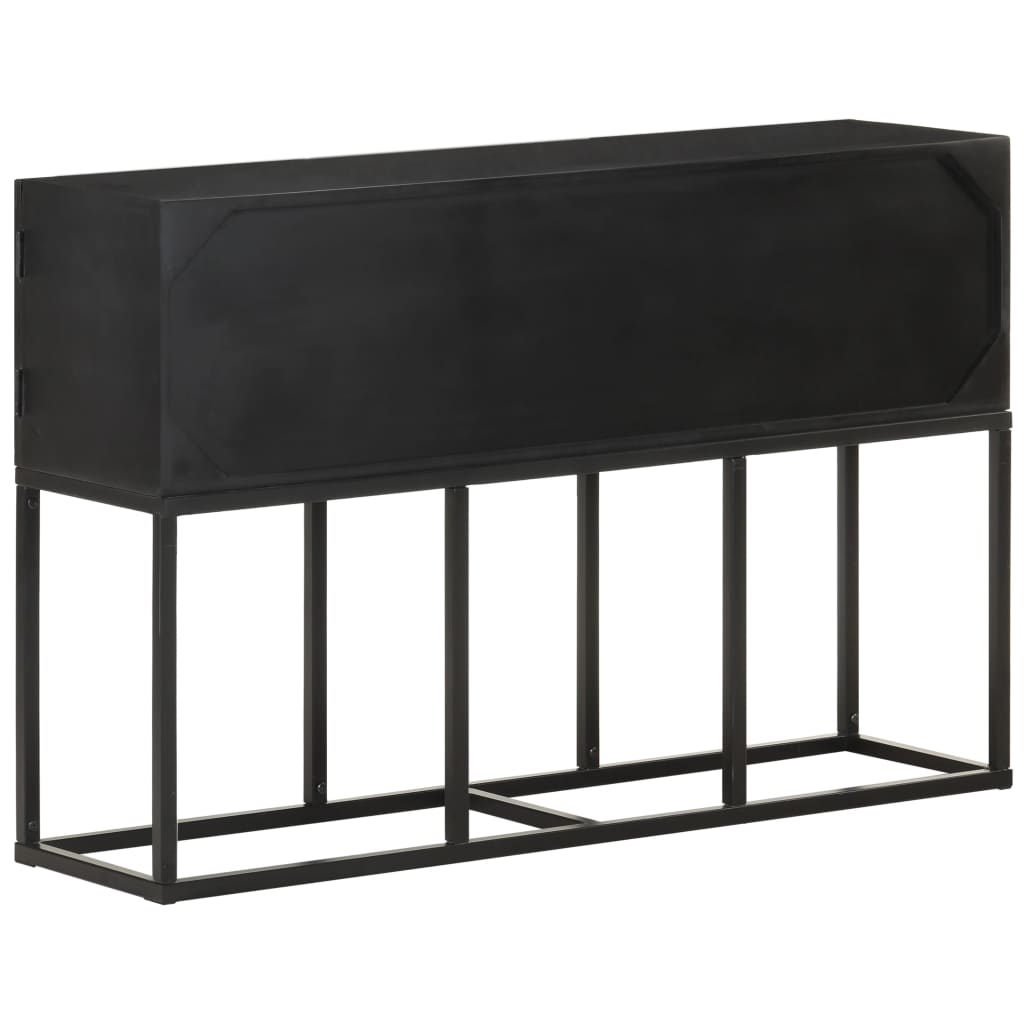 Credenza 115x30x76 cm in Legno Massello di Mango | homemem39