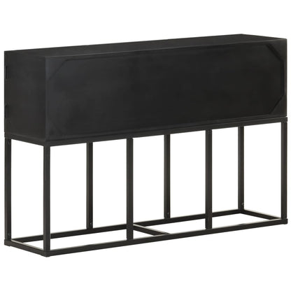 Credenza 115x30x76 cm in Legno Massello di Mango | homemem39