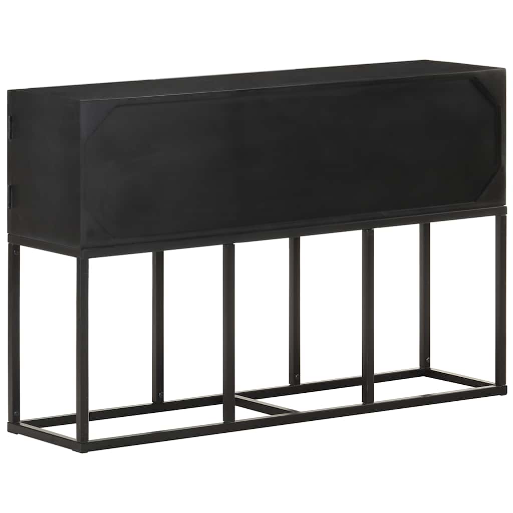 Credenza 115x30x76 cm in Legno Massello di Mango