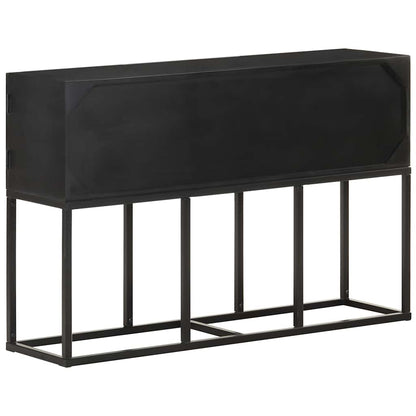 Credenza 115x30x76 cm in Legno Massello di Mango