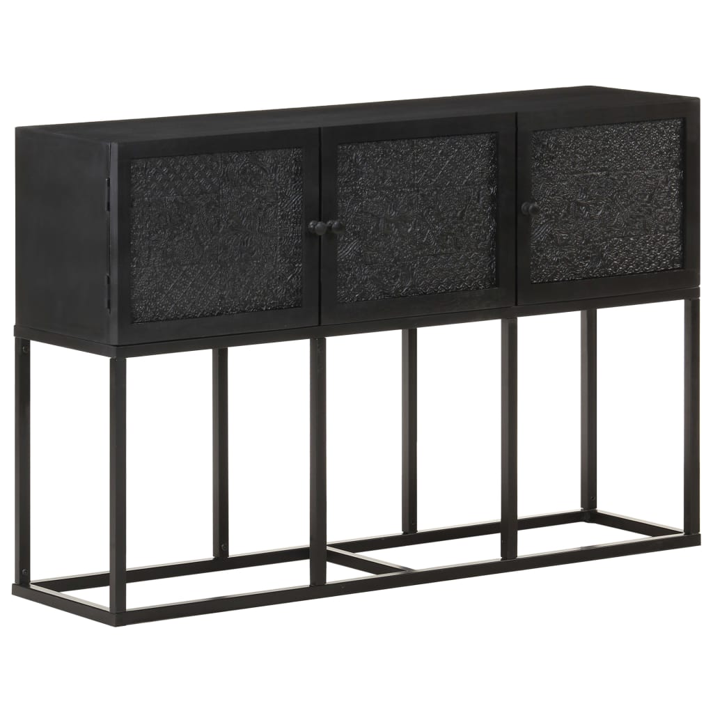 Credenza 115x30x76 cm in Legno Massello di Mango | homemem39