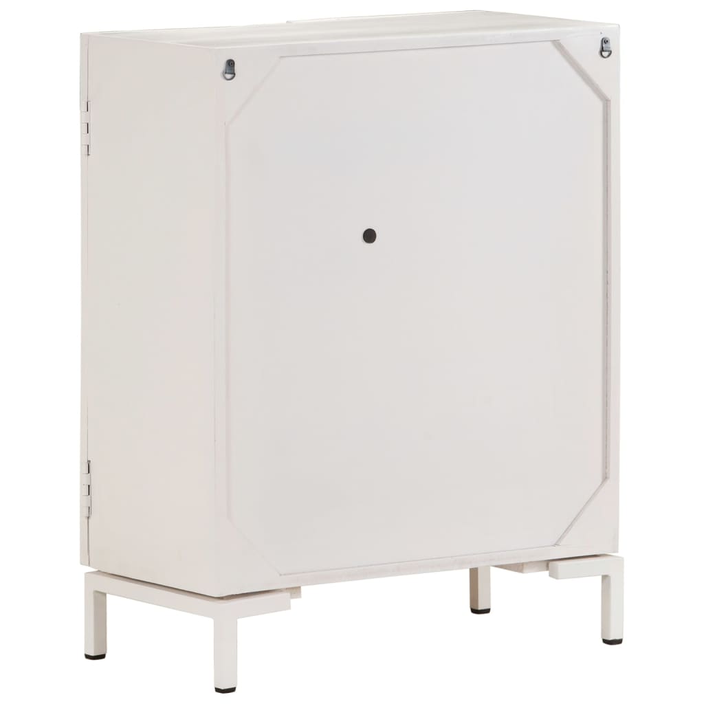 Credenza 60x30x76 cm in Legno Massello di Mango - homemem39