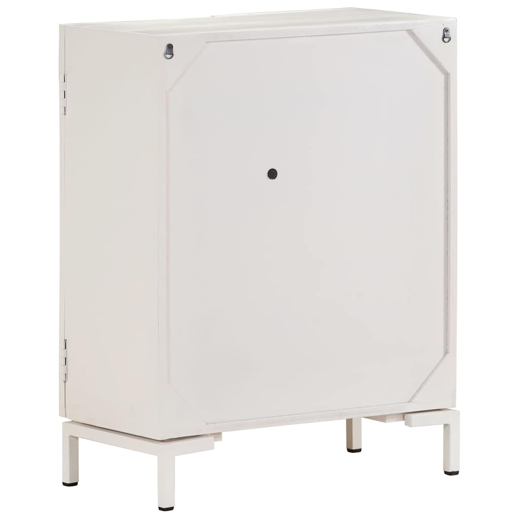 Credenza 60x30x76 cm in Legno Massello di Mango