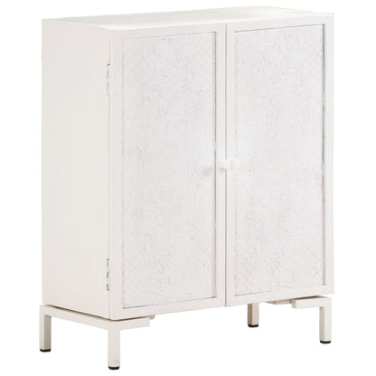 Credenza 60x30x76 cm in Legno Massello di Mango - homemem39