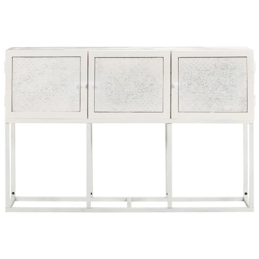 Credenza 115x30x76 cm in Legno Massello di Mango