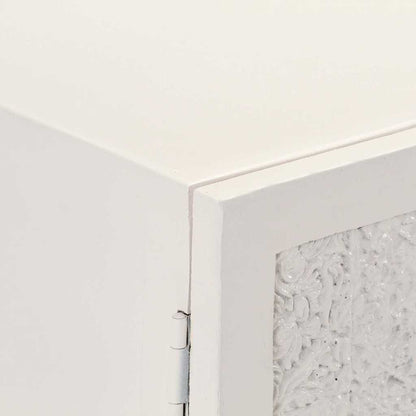 Credenza 115x30x76 cm in Legno Massello di Mango