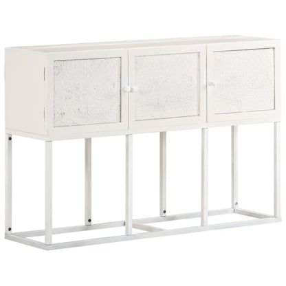 Credenza 115x30x76 cm in Legno Massello di Mango - homemem39