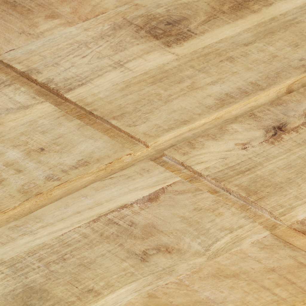 Tavolino da Salotto 80x80x28 cm in Legno Massello di Mango | homemem39