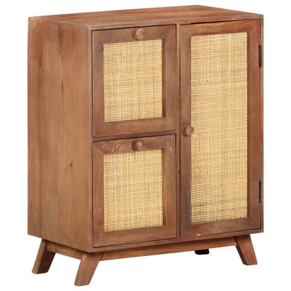 Credenza 60x35x75 cm in Legno Massello di Mango