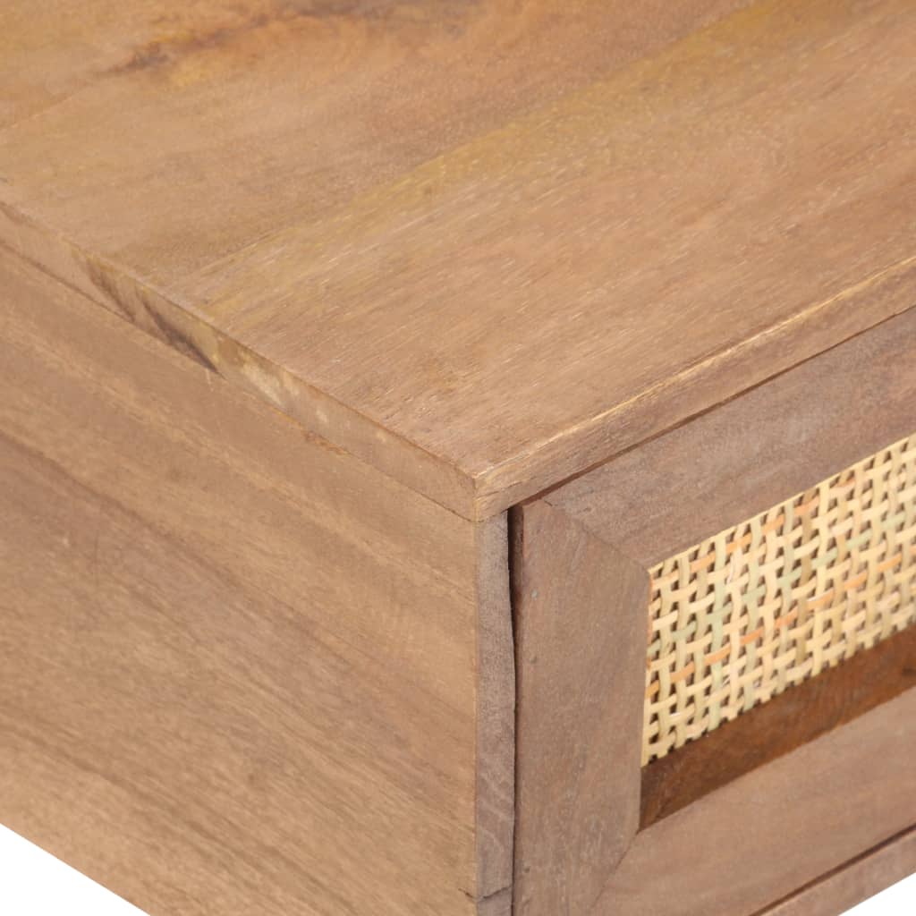 Tavolino da Salotto 100x60x40cm in Legno Massello di Mango | homemem39