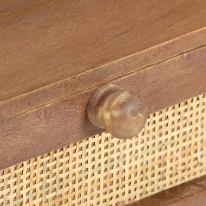 Tavolino da Salotto 100x60x40cm in Legno Massello di Mango | homemem39