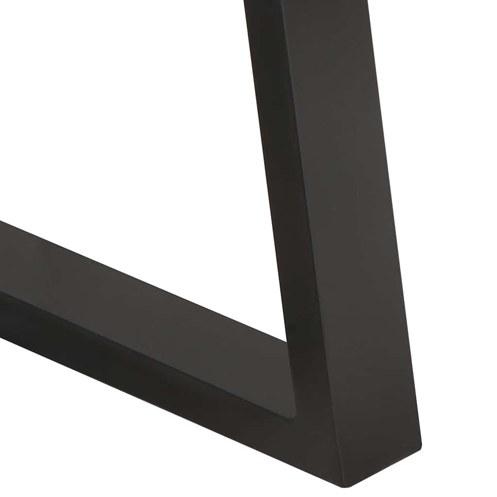 Tavolino da Salotto con Bordi Vivi 60x60x40 cm Massello Acacia | homemem39