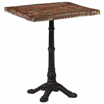 Tavolo da Bistrot 60x60x76 cm in Legno Massello di Recupero | homemem39