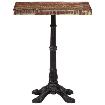 Tavolo da Bistrot 60x60x76 cm in Legno Massello di Recupero | homemem39