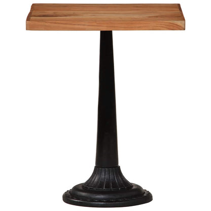 Tavolo da Bistrot 60x60x76 cm in Legno Massello di Acacia