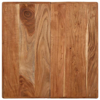 Tavolo da Bistrot 60x60x76 cm in Legno Massello di Acacia