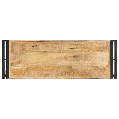 Tavolo Consolle 90x30x75 cm in Legno di Mango Grezzo | homemem39