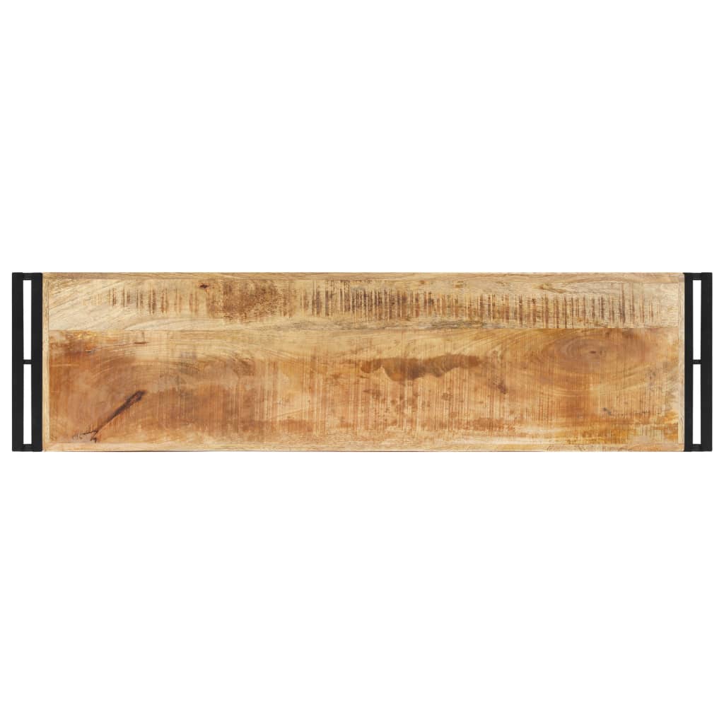 Tavolo Consolle 120x30x75 cm in Legno di Mango Grezzo | homemem39