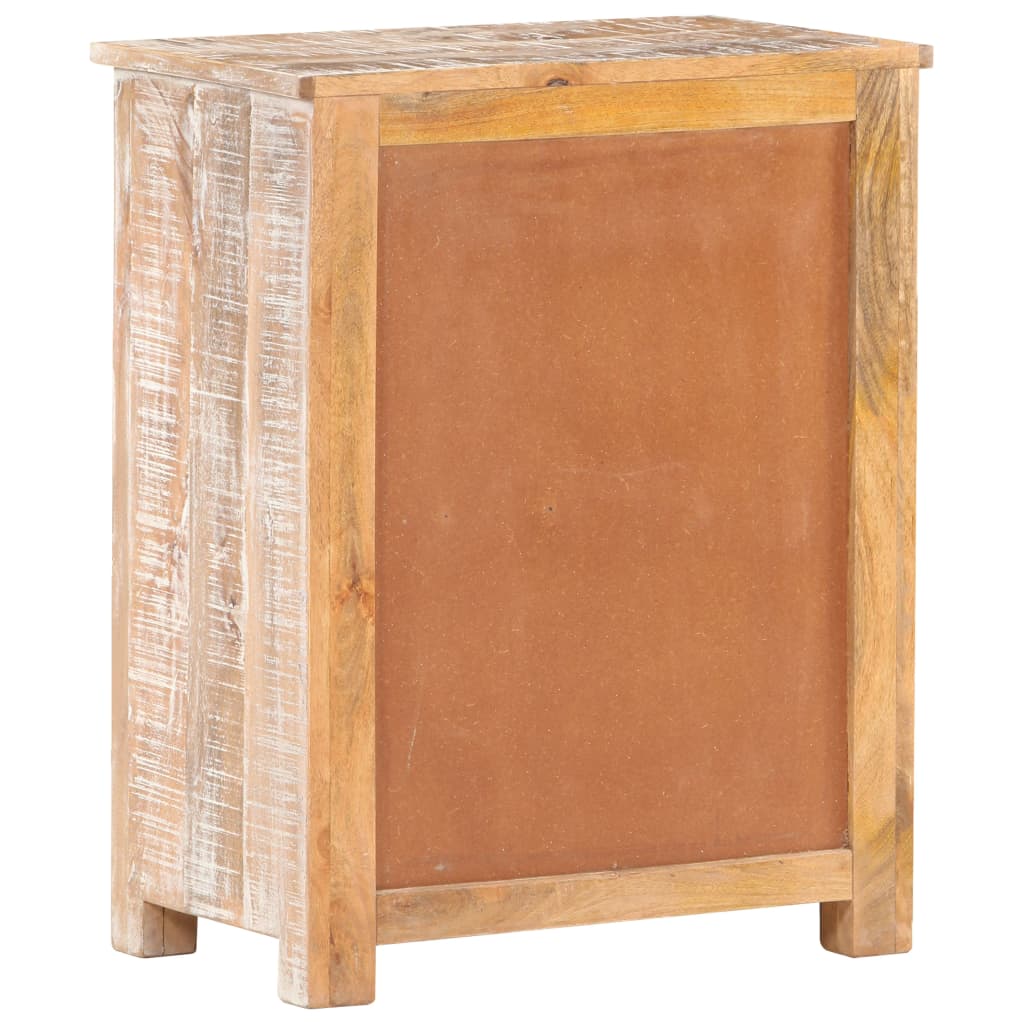 Credenza 61x35x76 cm in Legno Grezzo di Acacia | homemem39