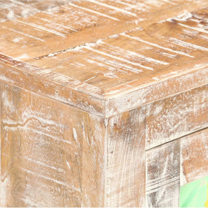 Credenza 61x35x76 cm in Legno Grezzo di Acacia | homemem39