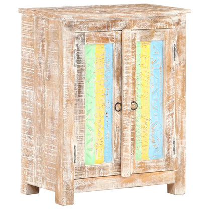 Credenza 61x35x76 cm in Legno Grezzo di Acacia | homemem39