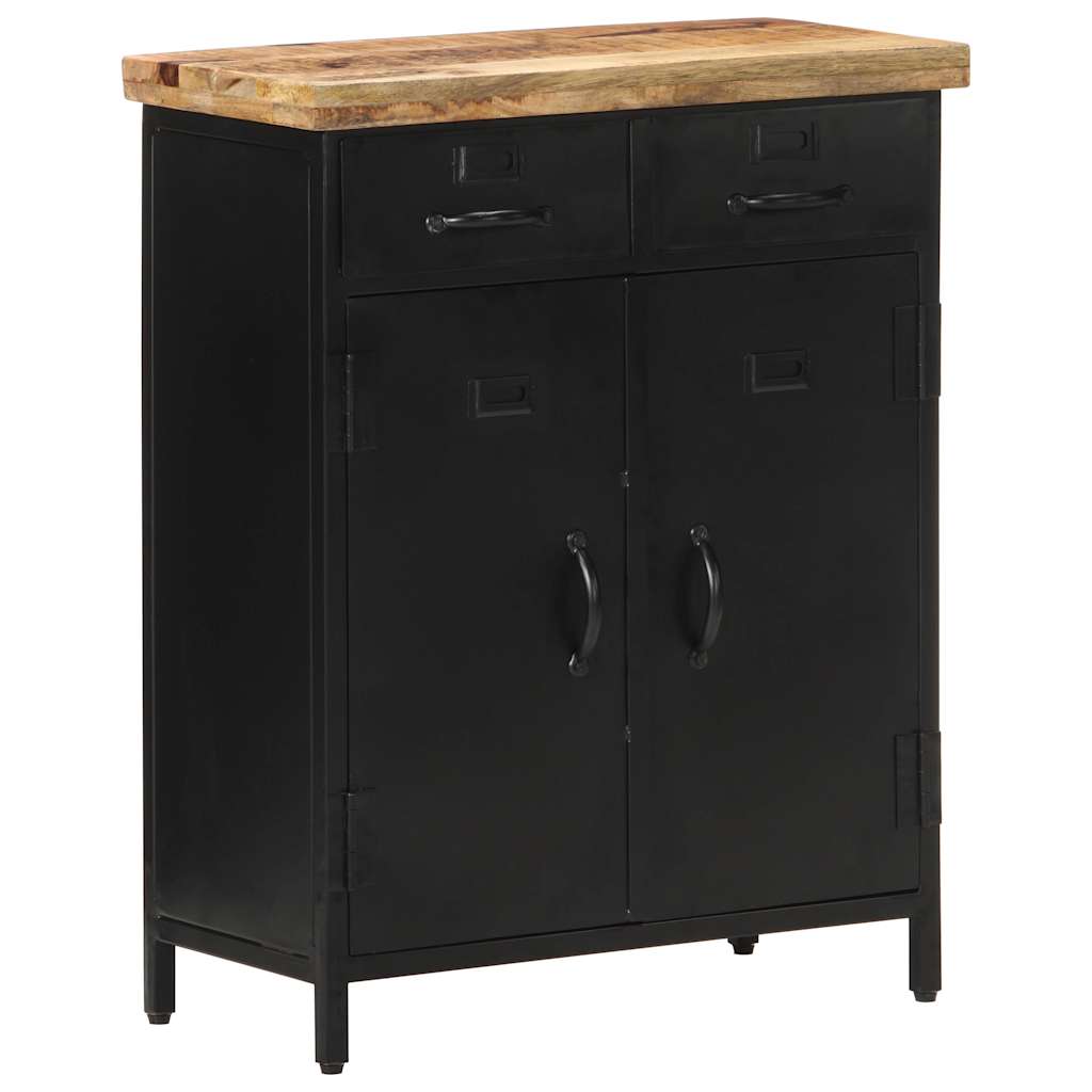 Credenza 60x30x76 cm in Legno di Mango Grezzo | homemem39