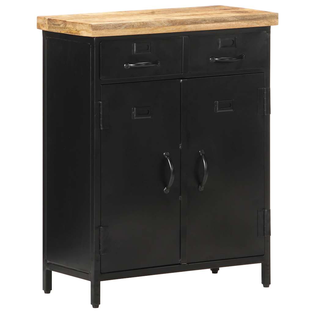 Credenza 60x30x76 cm in Legno di Mango Grezzo | homemem39