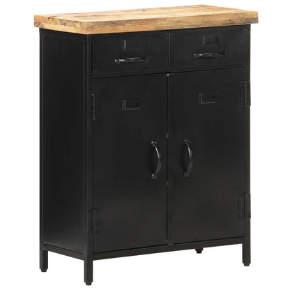 Credenza 60x30x76 cm in Legno di Mango Grezzo | homemem39