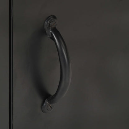 Comodino 40x30x52 cm in Legno di Mango Grezzo - homemem39