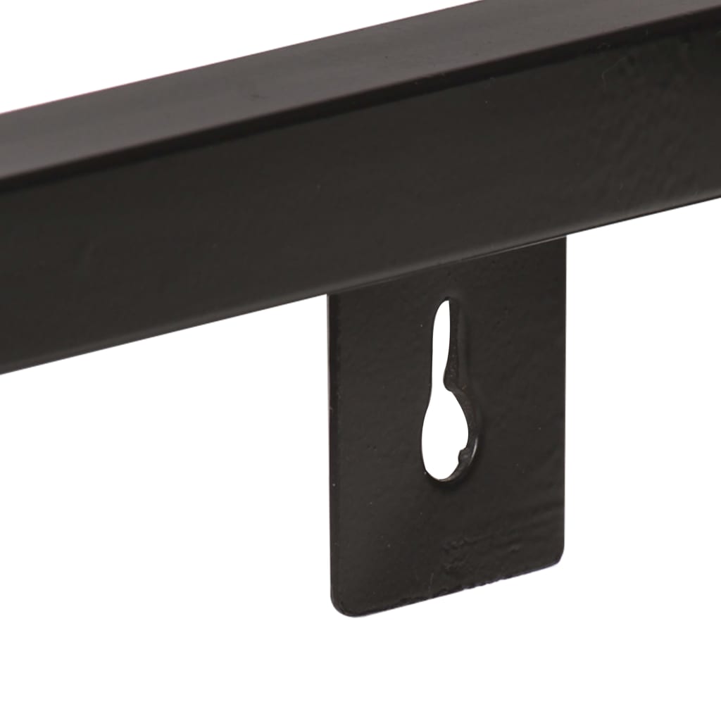 Mensole a Muro 2 pz 40 cm in Legno Massello di Acacia | homemem39