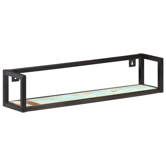 Mensole a Muro 2 pz 80 cm in Legno Massello di Recupero | homemem39