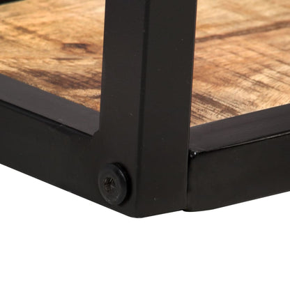 Mensole a Muro 2 pz 160 cm in Legno di Mango Grezzo | homemem39