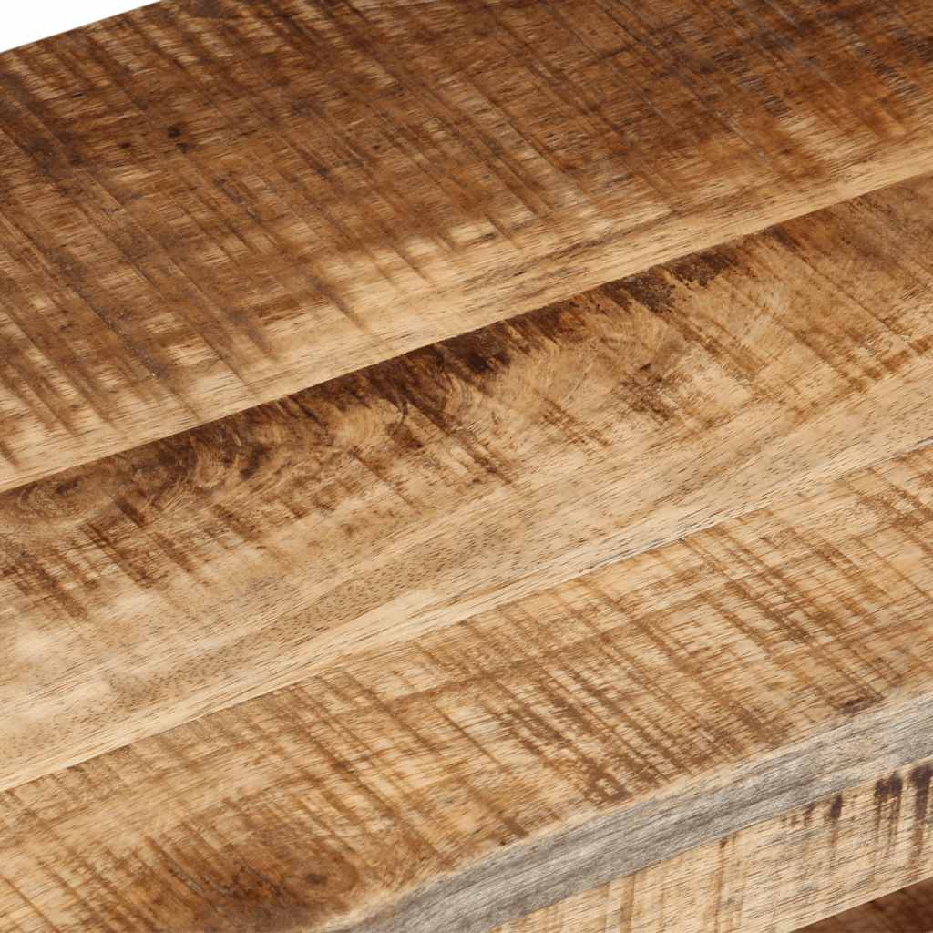 Mobile Porta TV 120x30x40 cm in Legno di Mango Grezzo