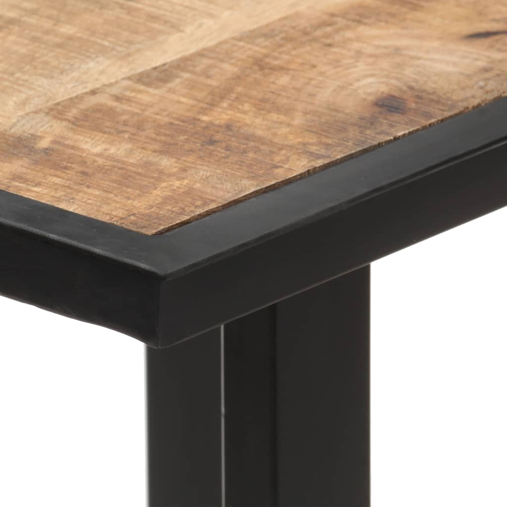 Tavolo da Pranzo 140 cm in Legno di Mango Grezzo | homemem39