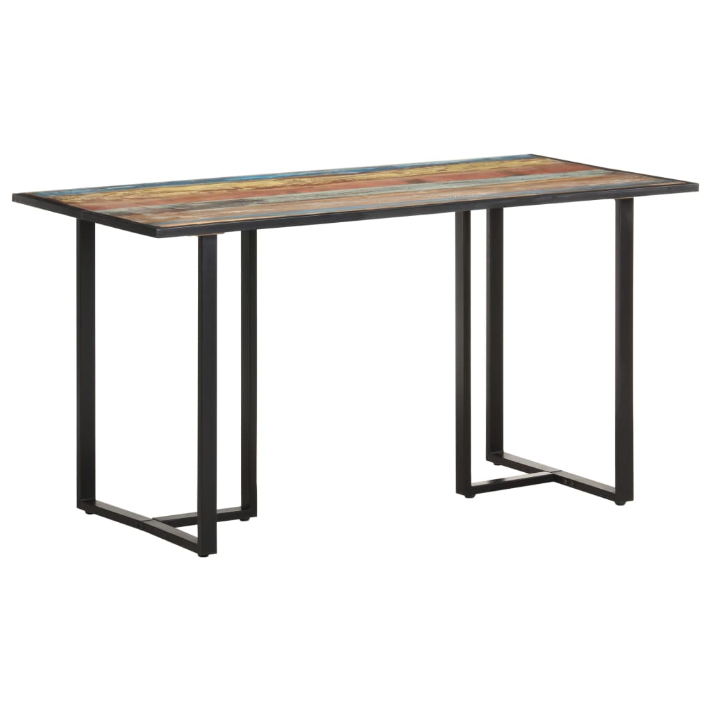 Tavolo da Pranzo 140 cm in Legno Massello di Recupero | homemem39