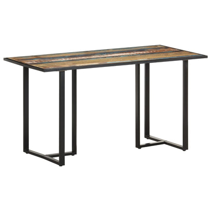 Tavolo da Pranzo 140 cm in Legno Massello di Recupero | homemem39