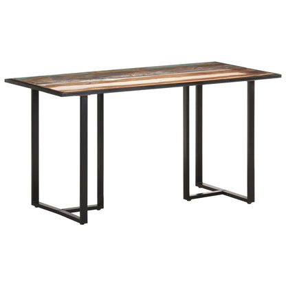 Tavolo da Pranzo 140 cm in Legno Massello di Recupero | homemem39