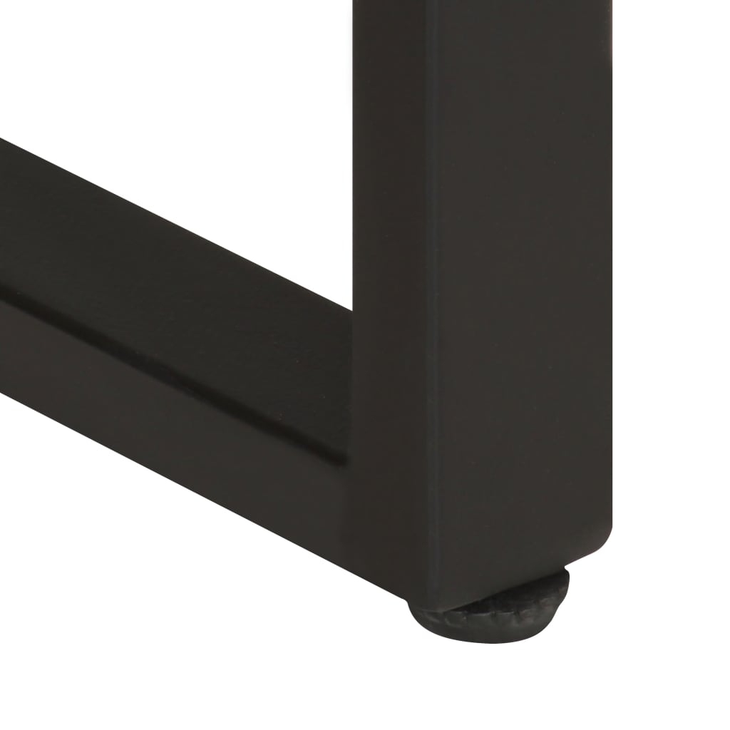 Tavolo da Pranzo 160 cm in Legno Massello di Mango Grezzo | homemem39
