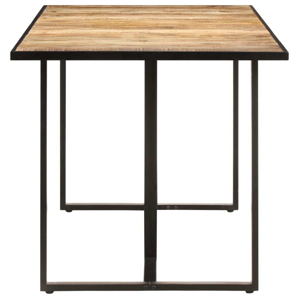 Tavolo da Pranzo 200 cm in Legno di Mango Grezzo | homemem39