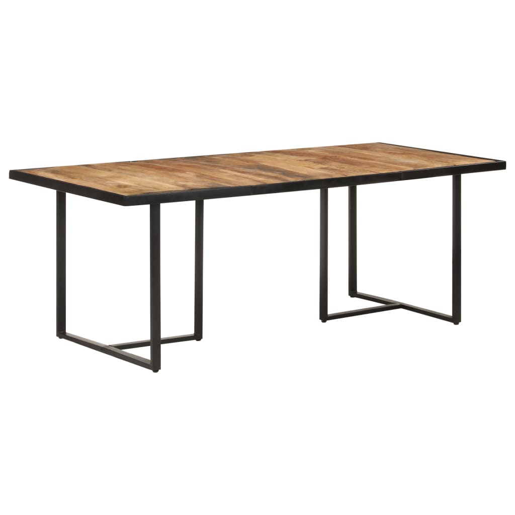 Tavolo da Pranzo 200 cm in Legno di Mango Grezzo | homemem39