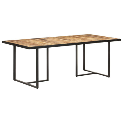 Tavolo da Pranzo 200 cm in Legno di Mango Grezzo | homemem39