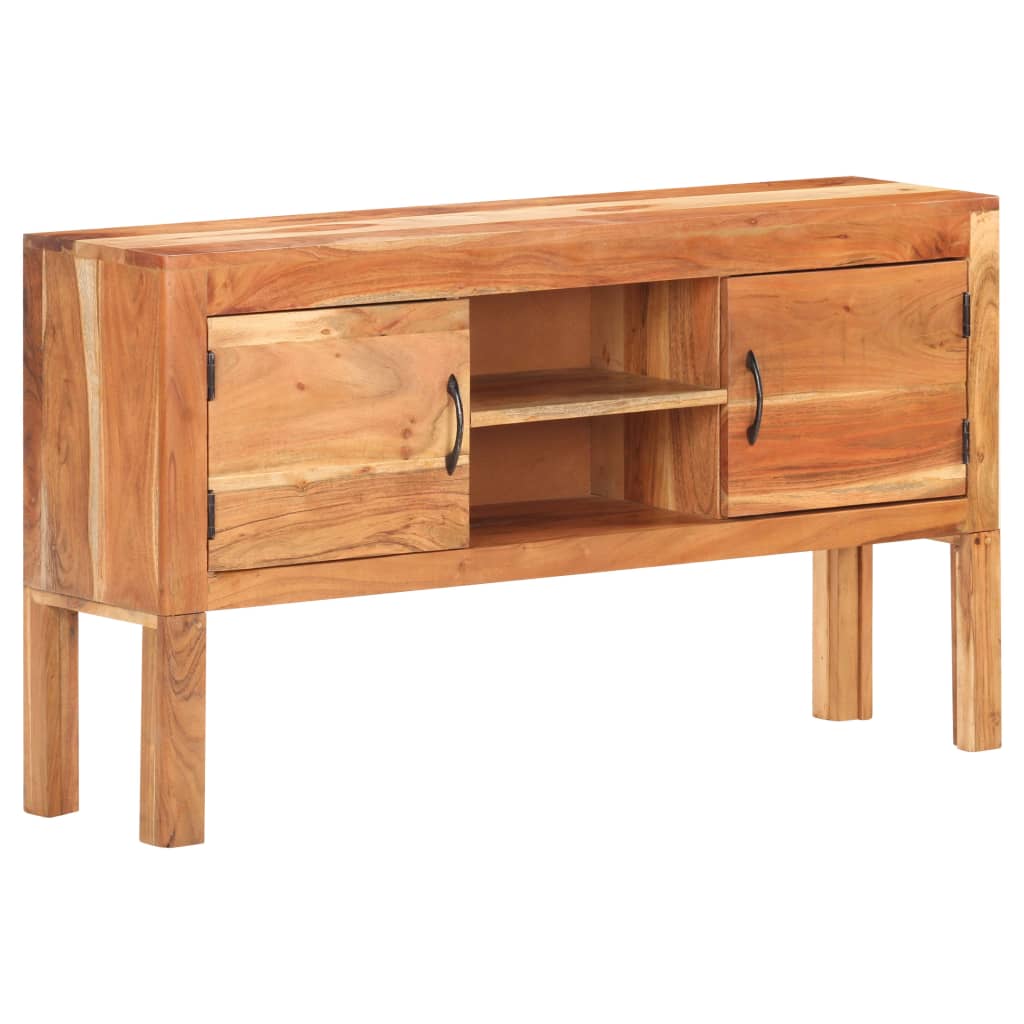 Credenza 116x30x66 cm in Legno Massello di Acacia - homemem39