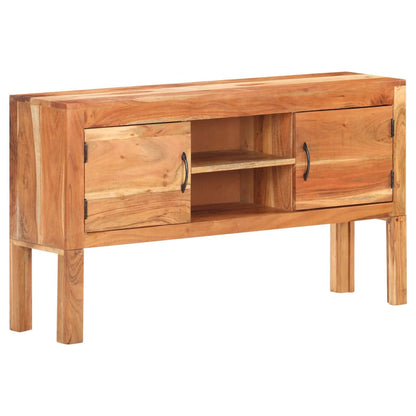 Credenza 116x30x66 cm in Legno Massello di Acacia - homemem39