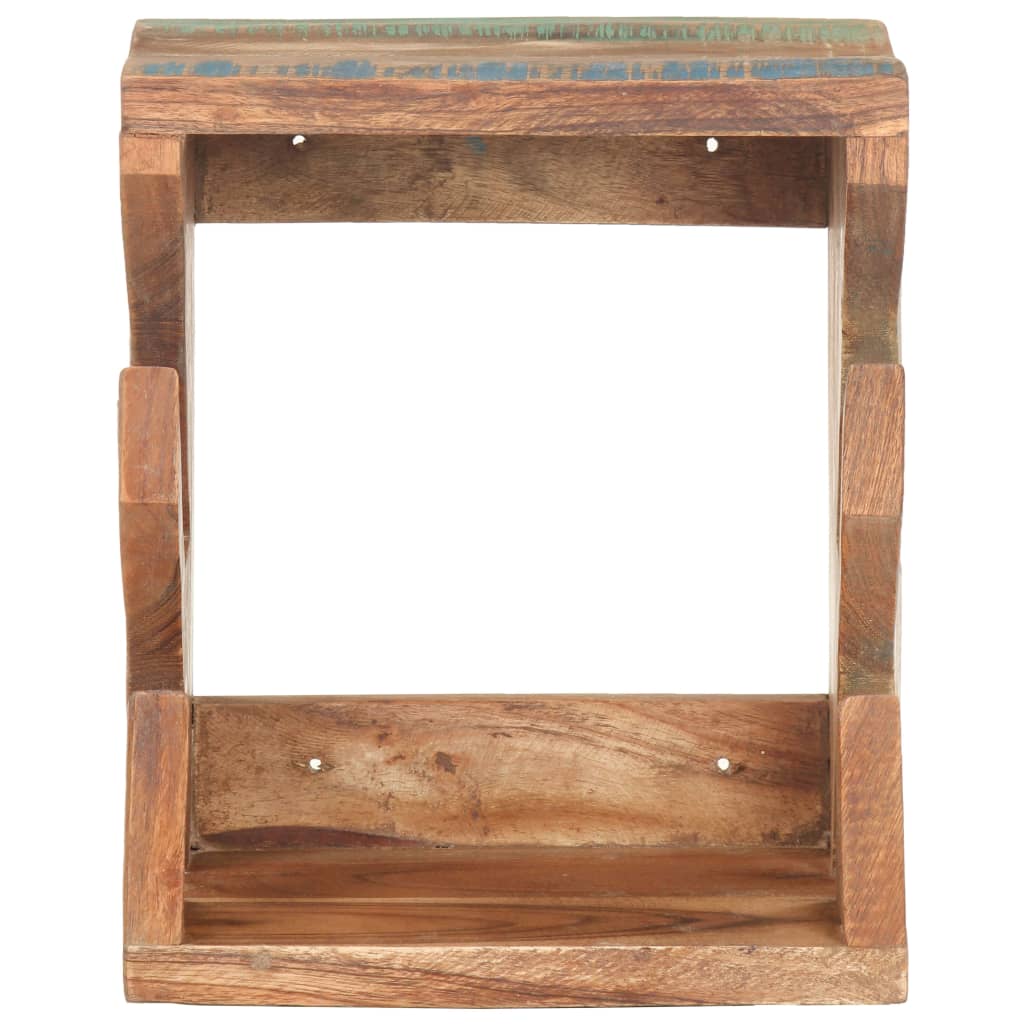 Supporto Skateboard da Parete 25x20x30 cm in Legno di Recupero | homemem39